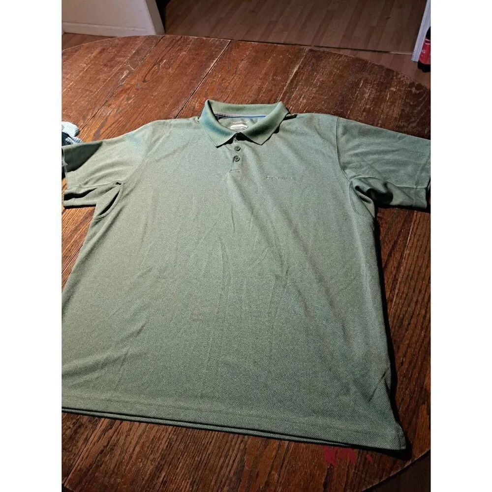 XXL Columbia Omni Shade Short Sleeve Polo Golf Casual Athleisure Athletic Shirt